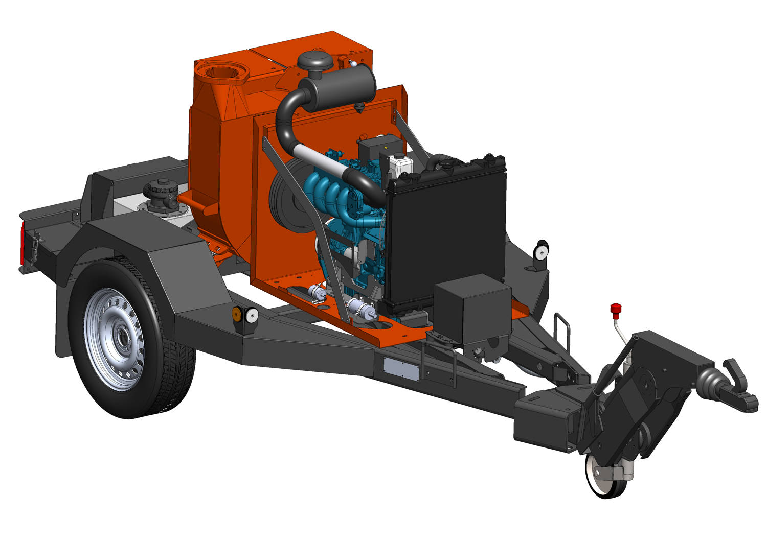 Render of the TW190 internals