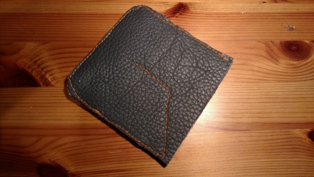 The finished coin wallet